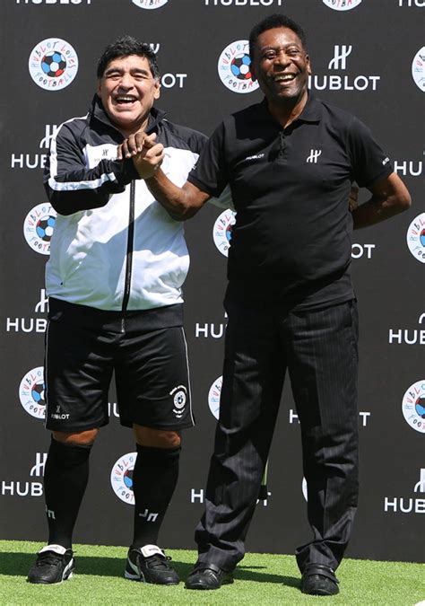 hublot pele vs maradona|Hublot Match of Frienship .